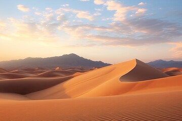 Fototapeta na wymiar Dramatic Sandstorm Desert Time-lapse Dune Sequences