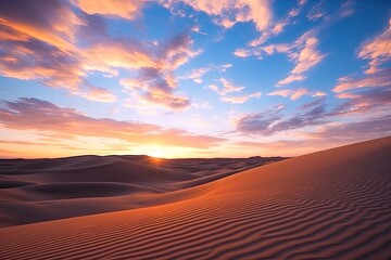 Extreme Weather Desert Time-Lapse: Enigmatic Desert Dune Videos - obrazy, fototapety, plakaty