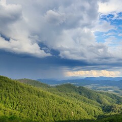 Obraz premium landscape with clouds