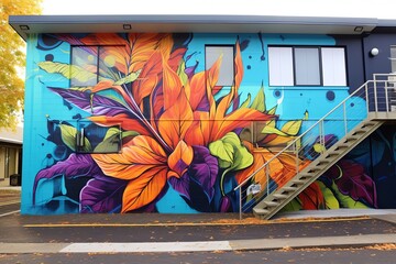 Vibrant Graffiti Wall Murals: Inspiring Mural Art for Collaborative Community Spaces