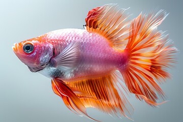 Elegant Fish in Simple, Clean Composition