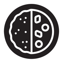 curry rice line icon