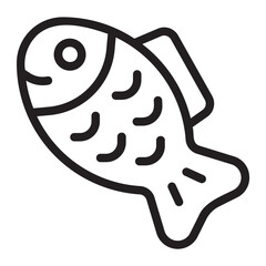 taiyaki line icon