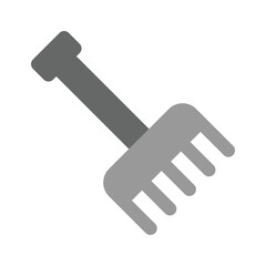 Download this premium vector of Garden Rake in editable style, ready to use icon