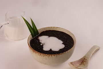 Champorado or Tsampurado is Filipino Chocolate Rice Porridge.
