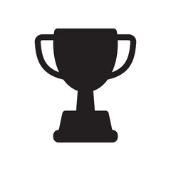 Trophy icon. Trophy cup, winner cup, victory cup icon. Reward symbol sign for web and mobile.