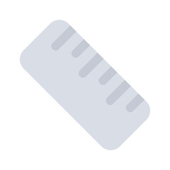 Measurement tools, ruler vector design in trendy style