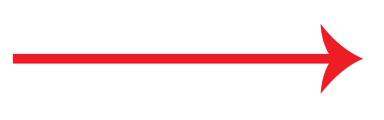 Obraz premium Long arrows icon set. Vector set of trendy long arrows left and right in flat style. Black arrows vector illustration. Icons isolated.Straight long right vector arrow icon. Up and down arrow vector .