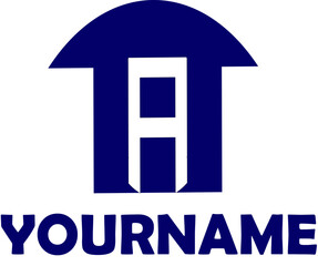 Monogram logo letter A