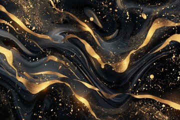 3D abstract wallpaper. Three-dimensional golden and luxury red background. Golden wallpaper. Vector illustration.. Beautiful simple AI generated image in 4K, unique.