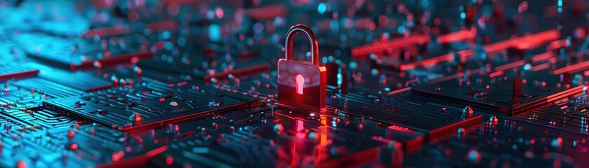 Encryption Process Securing Information, An abstract visualization of data encryption, scrambling information to prevent unauthorized access