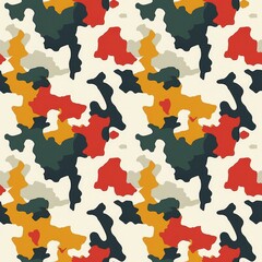 seamless eccentrics pattern. fabric pattern design