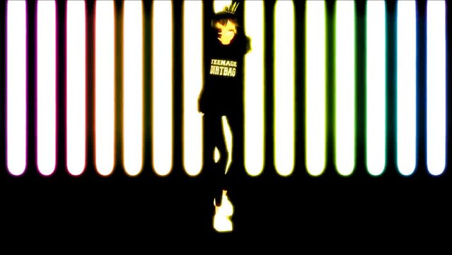 3d animation, A perky Girl improvises in a dance