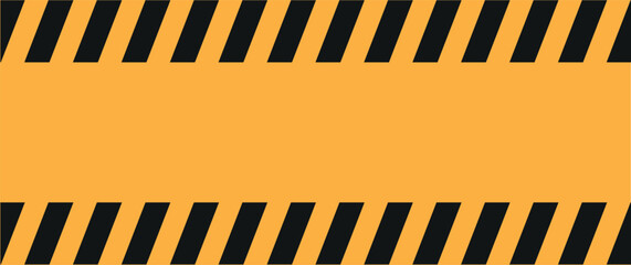 yellow black white red color road lane vector icon warning sign, vector icon