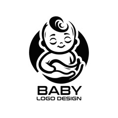 Baby Vector Logo Design