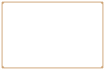 Elements of ornate vintage frames. Gold on white oriental calligraphy chinese, lines motifs. Design print for greeting cards, wedding invitations, restaurant menu, royal certificates. Set 54