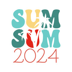 Sum Sum 2024, Summer Quote PNG
This is only digital download file. No physical items will be sent you. This PNG file is great for cutting on Cricut, Silhouette and other cutting machines. 