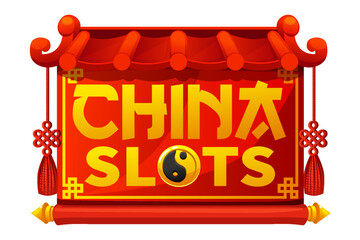 Logo Slot of China. Vector LOGO for casino