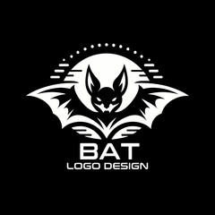 Bat Vector Logo Design