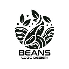 Beans Vector Logo Design