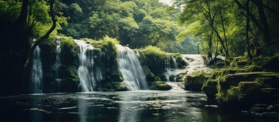 Waterfall in Forest