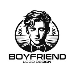 Boyfriend Vector Logo Design