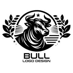 Bull Vector Logo Design
