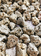 pyrite crystal texture