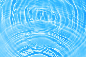Fresh water surface background. Abstract blue transparent water shadow surface texture natural...