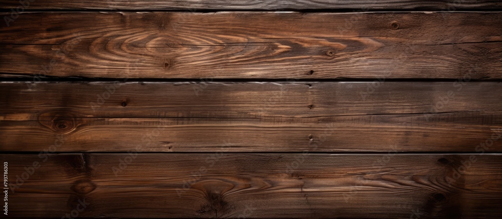 Poster Close view wooden wall dark backdrop