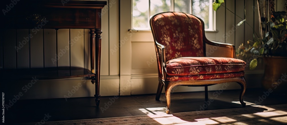 Canvas Prints Chair by Sunlit Window