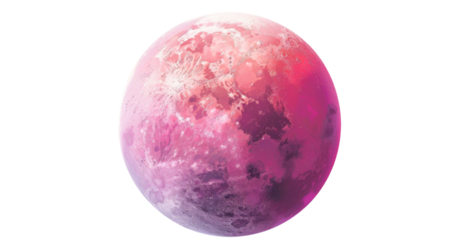 Pink planet