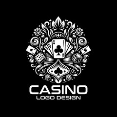 Casino Vector Logo Design