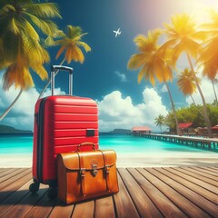 valigie per le vacanze