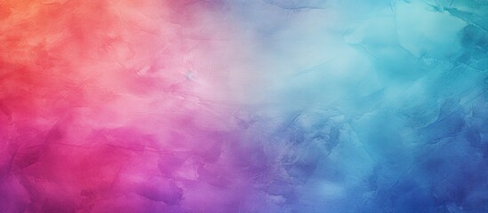 Colorful Watercolor Background Close-Up