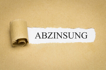 Abzinsung - 793793984