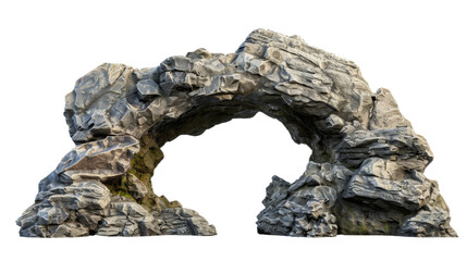 Arch tunnel entrance natural rock cave