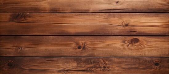 Wooden wall with brown stain - obrazy, fototapety, plakaty