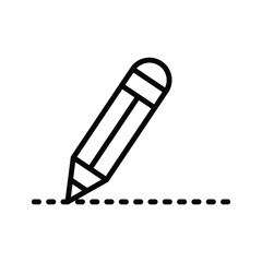 architectural pencil tool icon vector design illustration template