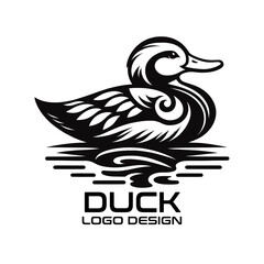 Duck Vector Logo Design
