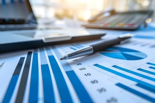Background image for stock market analysis business