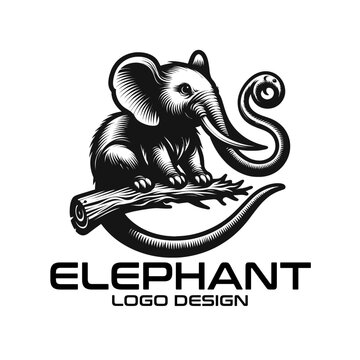 Elephant Vector Logo Design