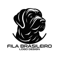 Fototapeta premium Fila Brasileiro Vector Logo Design