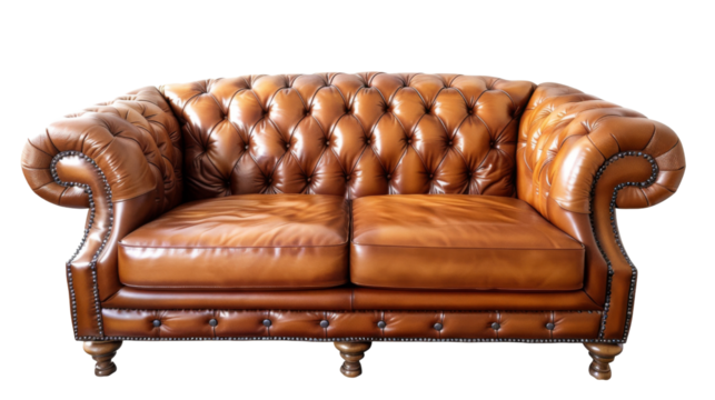 Beautiful leather sofa