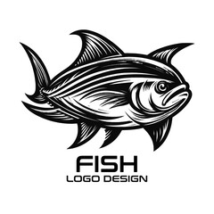 Fish Vector Logo Design