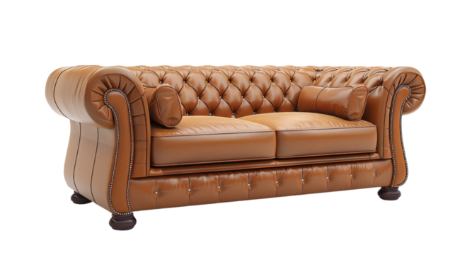 Beautiful leather sofa