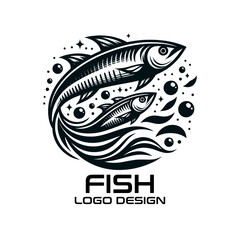 Fish Vector Logo Design