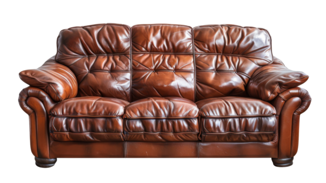 Beautiful leather sofa