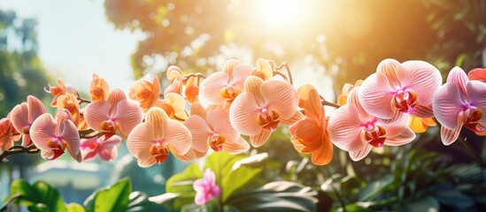 Bunch of Flowers in Bright Sunlight