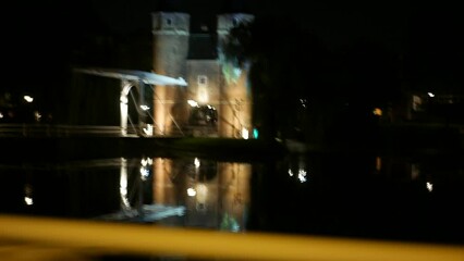 A timelapse/hyperlapse of a night walk through Delft. A drunken night walk POV 1